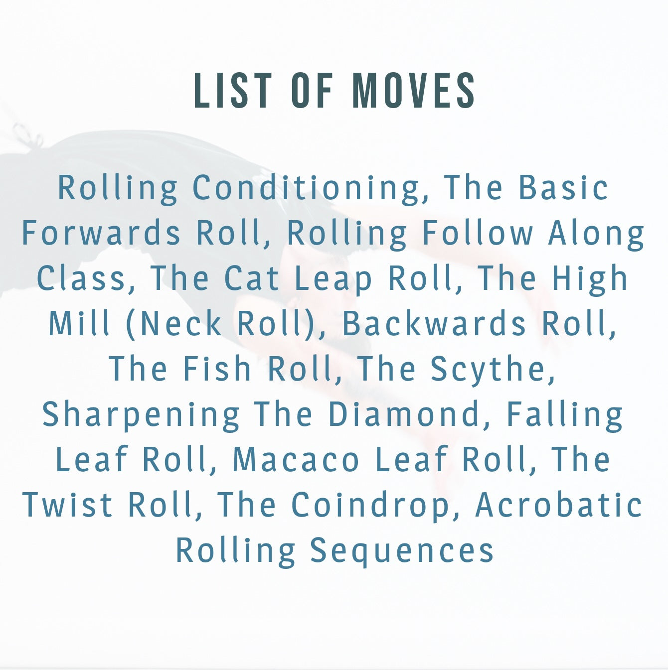 Mastering Rolls Program