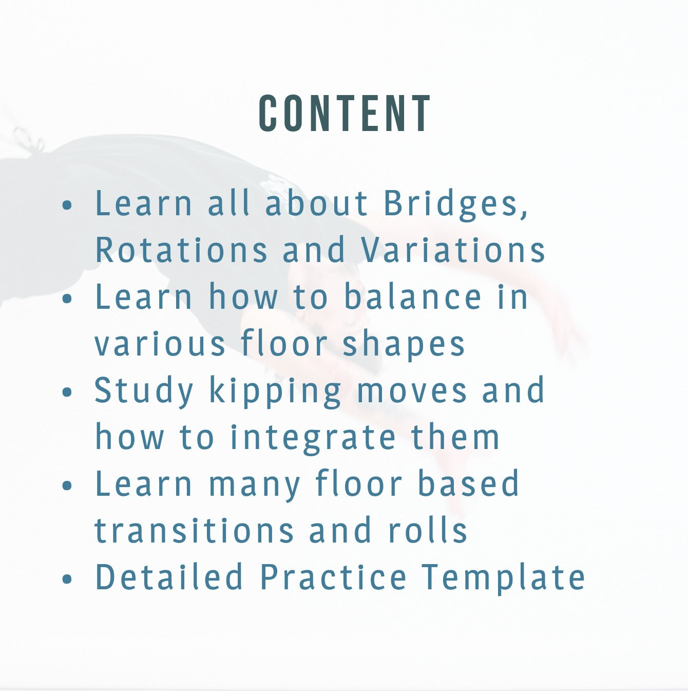 Acrobatic Floor Tricks Program