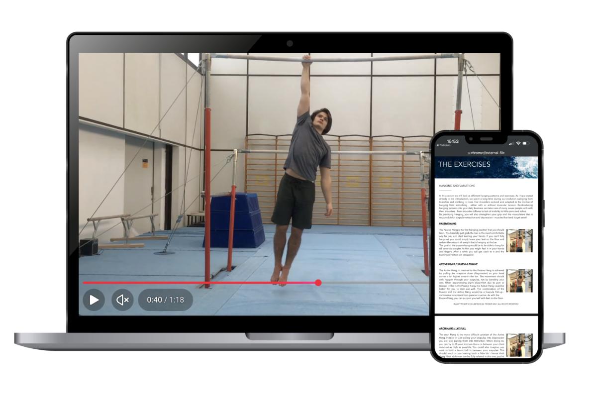 3D strength through hanging