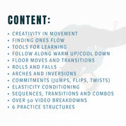 Finding Flow "The Acrobatics Atelier" Program