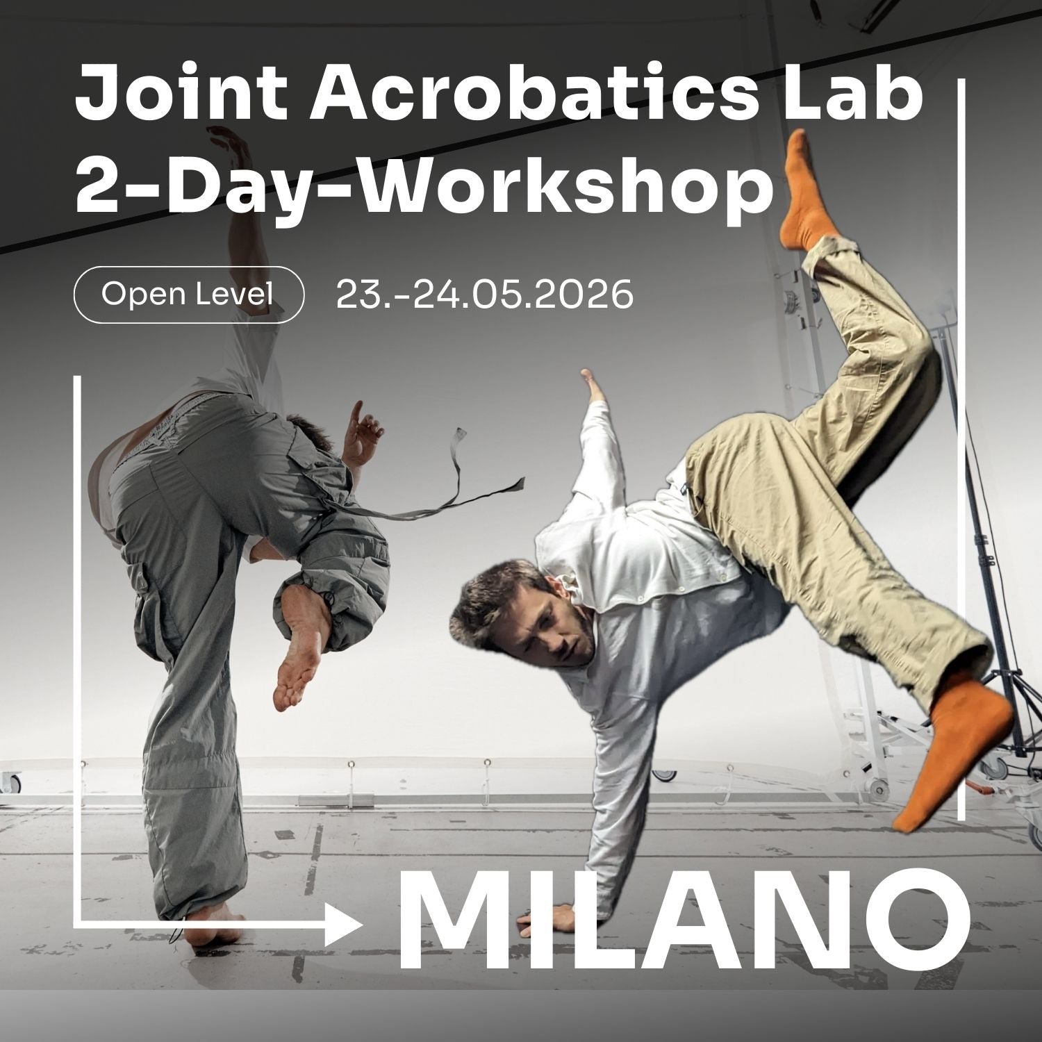 Joint Acrobatic Lab 2 Day Workshop in Milano